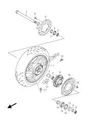 roue arrière (gsr750 e21)