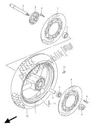 FRONT WHEEL (GSF1200SA)