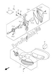 lámpara de señal de giro (gsx-r600)