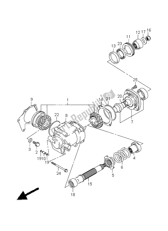 Wszystkie części do Wtórne Ko? O Z? Bate Suzuki C 1800R VLR 1800 2009