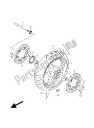 FRONT WHEEL (GSF650S-UA-SA-SUA)