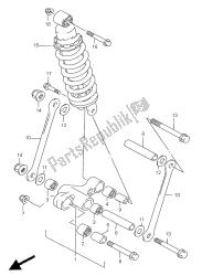 REAR CUSHION LEVER (GSF1200SA)