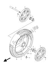 FRONT WHEEL (SV650S-SU)