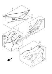 FUEL TANK COVER (GSX-R750 E24)