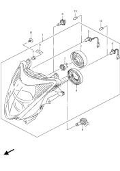 HEADLAMP (GSX1300RA E19)