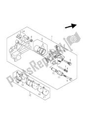 achter remklauw (gsx650fu e21)