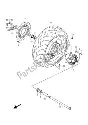 roue arrière (vzr1800uf e19)