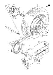 roue arrière (vl800c e19)