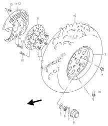 ruota anteriore