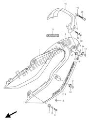 SEAT TAIL COVER (GSF1200SZ)