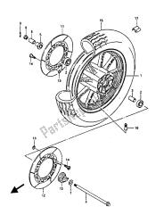 roda dianteira (gv1400gd-gt f.no.103765 ​​gc)