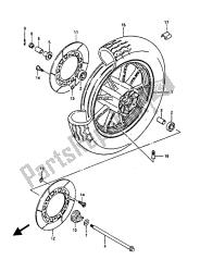 roue avant (gv1400gd-gt f.no.103765 ​​gc)