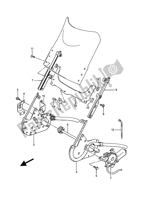 Todas las partes para Pantalla De Encendido de Suzuki GSX 1100F 1990