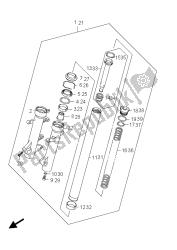 ammortizzatore forcella anteriore (an400 e19)