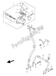 flexible de frein avant