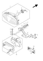 REAR COMBINATION LAMP (LT-A750XP P17)