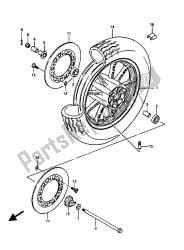 FRONT WHEEL (GV1400GD-GT  F.NO.103764)
