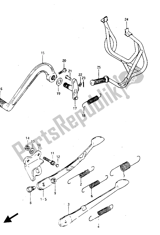 Todas las partes para Estar de Suzuki GSX R 750R 1986