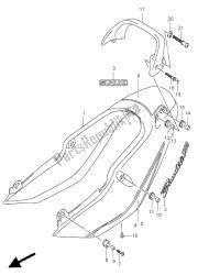 couvre-siège arrière (gsf1200z)