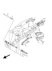 bras oscillant arrière