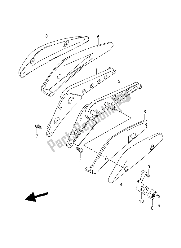 All parts for the Frame Handle Grip (vzr1800-u2-z-zu2) of the Suzuki VZR 1800 Rnzr2 M Intruder 2008