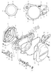 CRANKCASE COVER & WATER PUMP