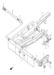 bras oscillant arrière