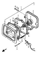 faro delantero (gsx550e-eu)