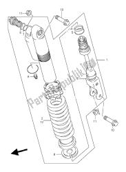 Rear shock absorber