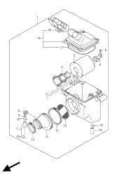 AIR CLEANER (LT-F250 E17)