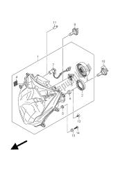 HEADLAMP (GSX-R750UF E21)