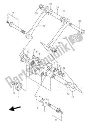 REAR CUSHION LEVER