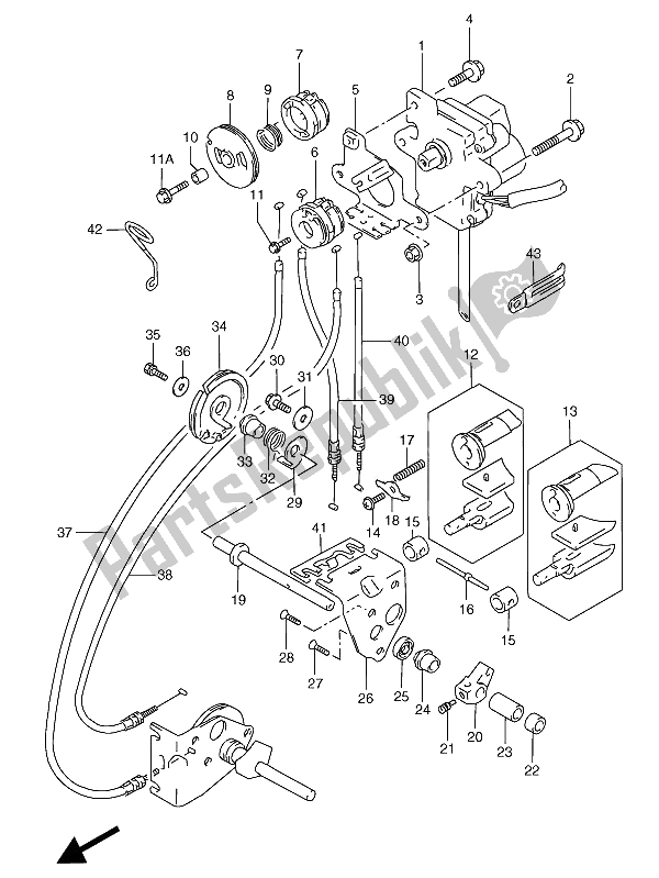 Tutte le parti per il Valvola Di Scarico del Suzuki RGV 250 1991