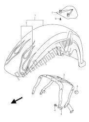 FRONT FENDER (VL800Z)