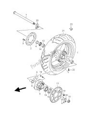 REAR WHEEL (GSF650-U-S-SU)