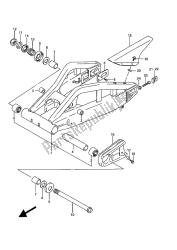 bras oscillant arrière