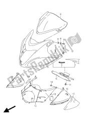 COWLING BODY (GSX1300R E2)