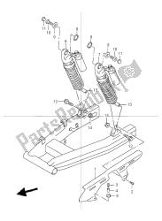 Rear shock absorber