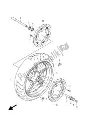 przednie koło (sfv650u e21)