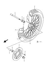 ruota anteriore