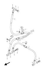 flexible de frein avant (sfv650u e24)