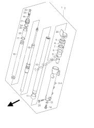 ammortizzatore anteriore (gsf1200s)