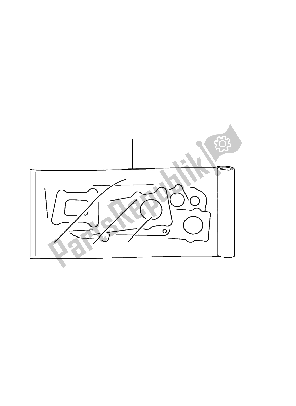 Tutte le parti per il Set Di Guarnizioni del Suzuki VL 250 Intruder 2004