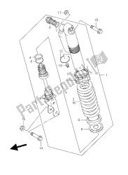 Rear shock absorber