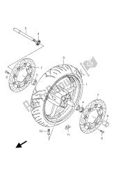 roda dianteira (gsx650f e24)