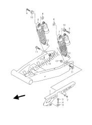 Rear shock absorber