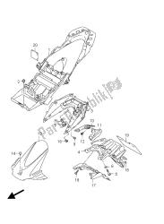 parafango posteriore (gsx-r1000 e24)
