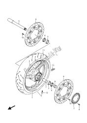 przednie koło (gsr750aue)