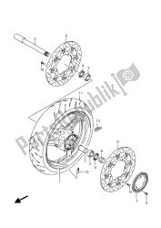 ruota anteriore (gsr750aue)