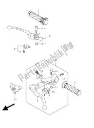 HANDLE LEVER (DL650UE E19)